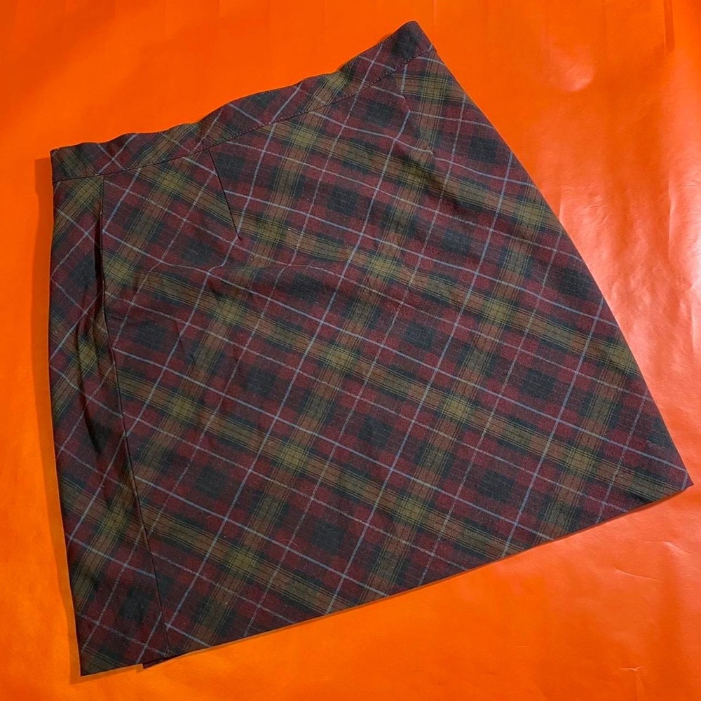 Plaid y2k Mini skirt - Picture 3 of 4